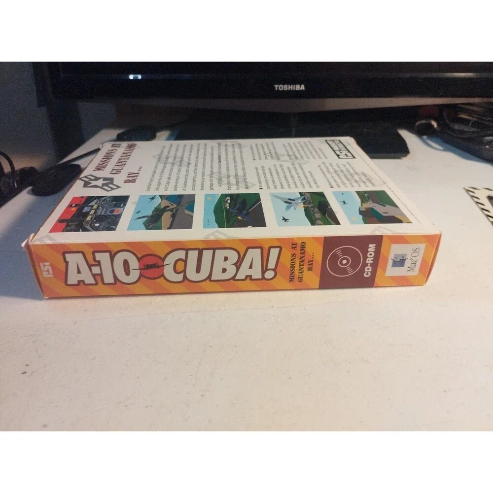 A-10 Cuba: Missions at Guantanamo - 1996 Game For Apple Mac - Complete In Box